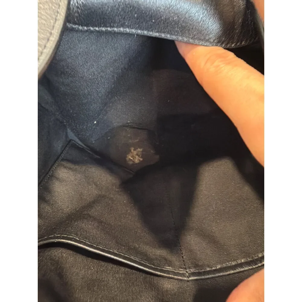 Coach Lexy Patchwork Shoulder Bag Black Snake-Embossed Leather